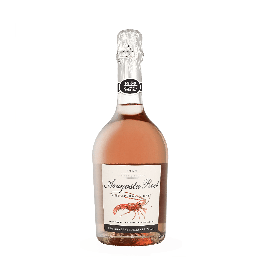 Santa Maria La Palma Aragosta Spumante Rose 0.75 liter