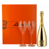 Lamborghini Brut Spumante Gold + 2 Glasses 75cl