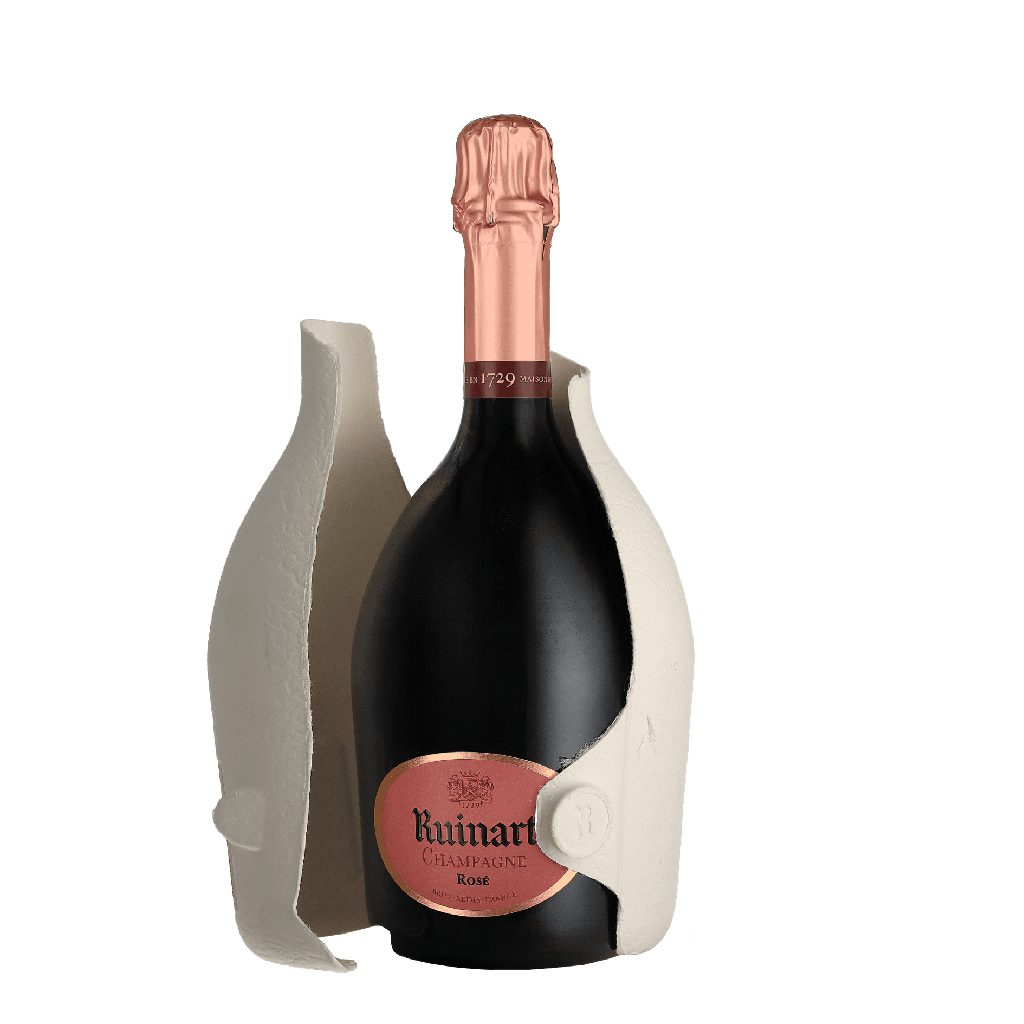 Ruinart Rose Second Skin + GB 0.75 liter