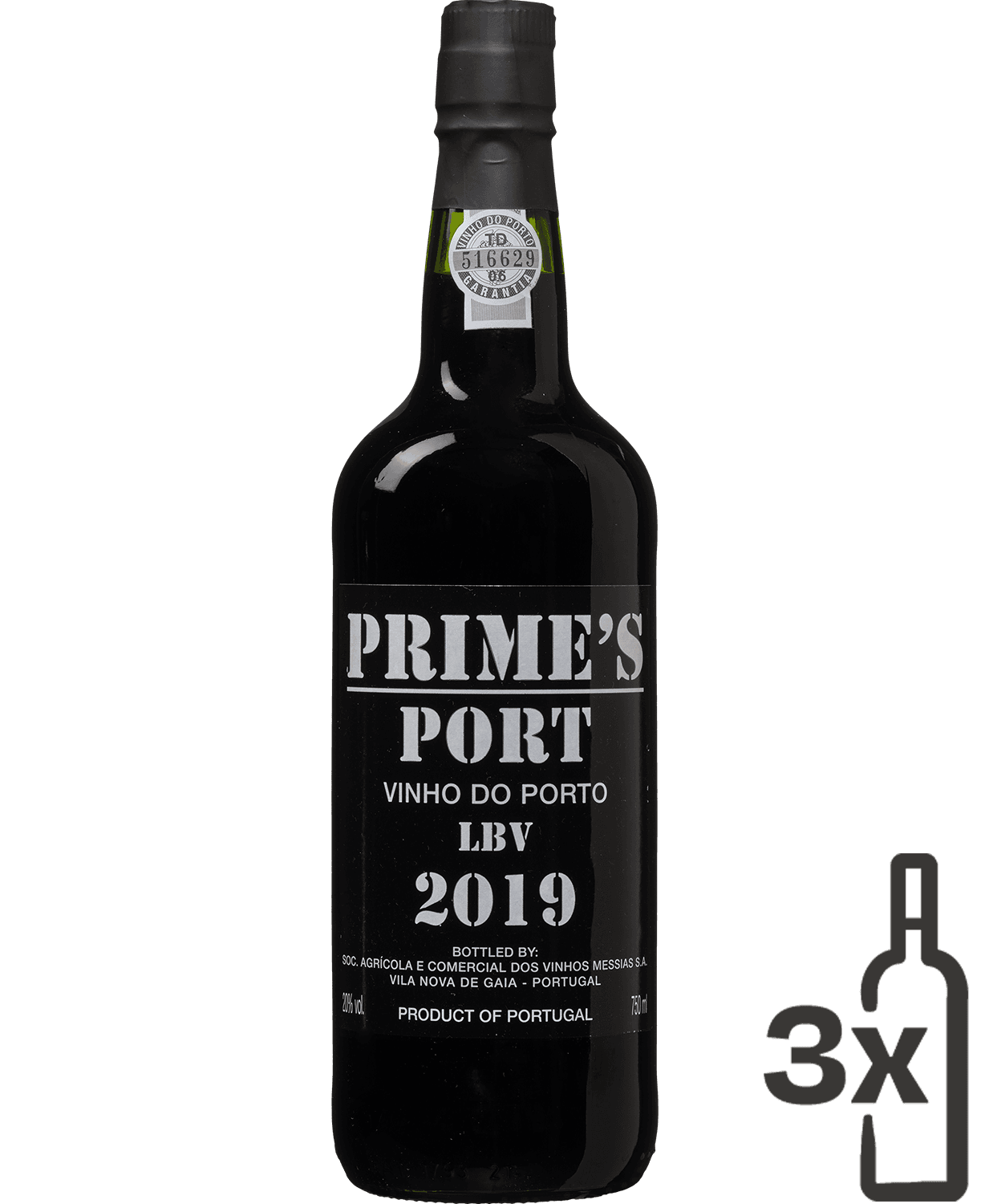Prime's Late Bottled Vintage Port (3 flessen)