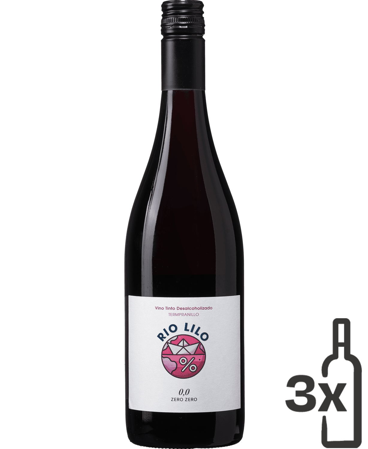 Rio Lilo Tempranillo 0.0% (3 flessen)
