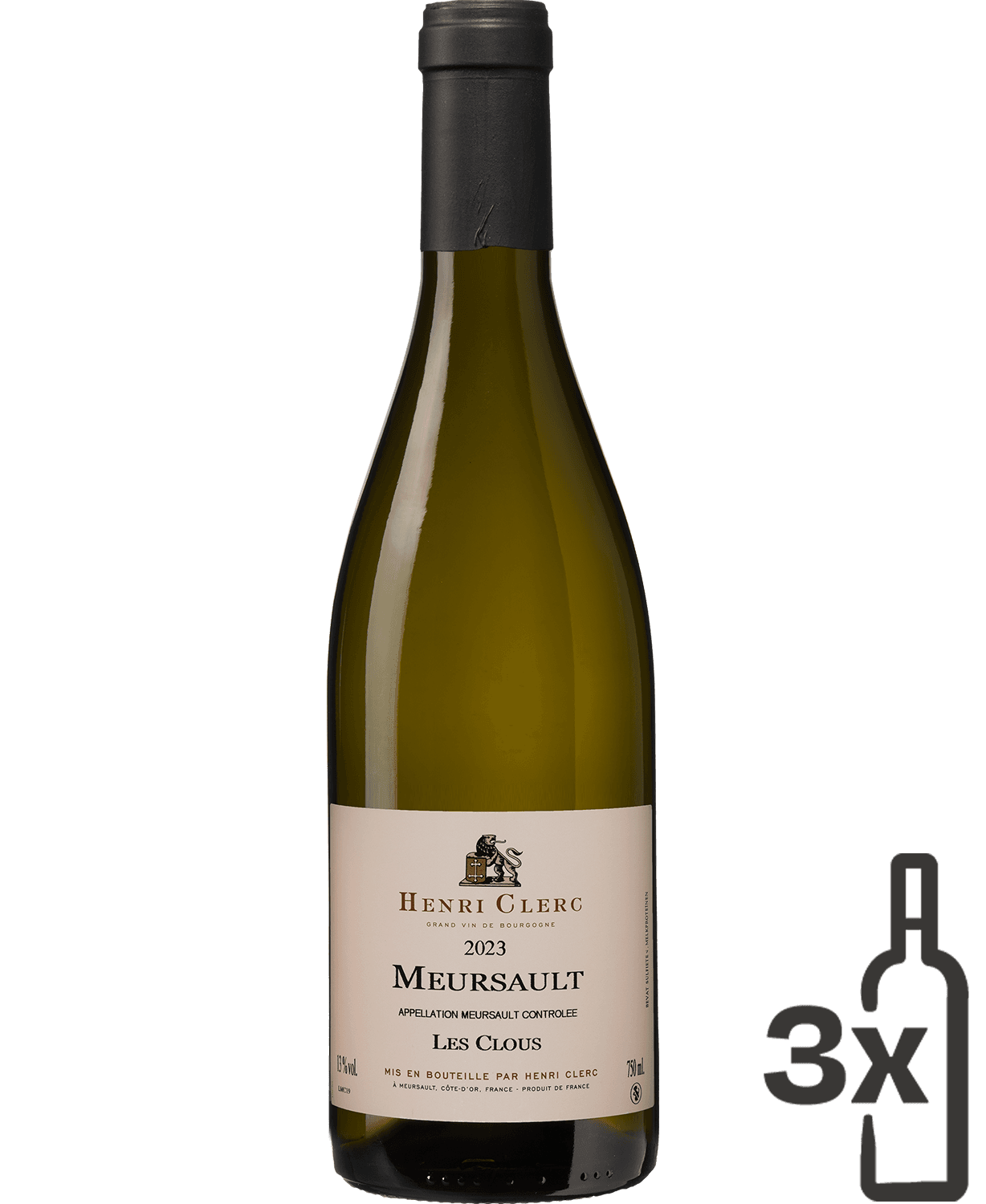 Henri Clerc 'Les Clous' Meursault (3 flessen)