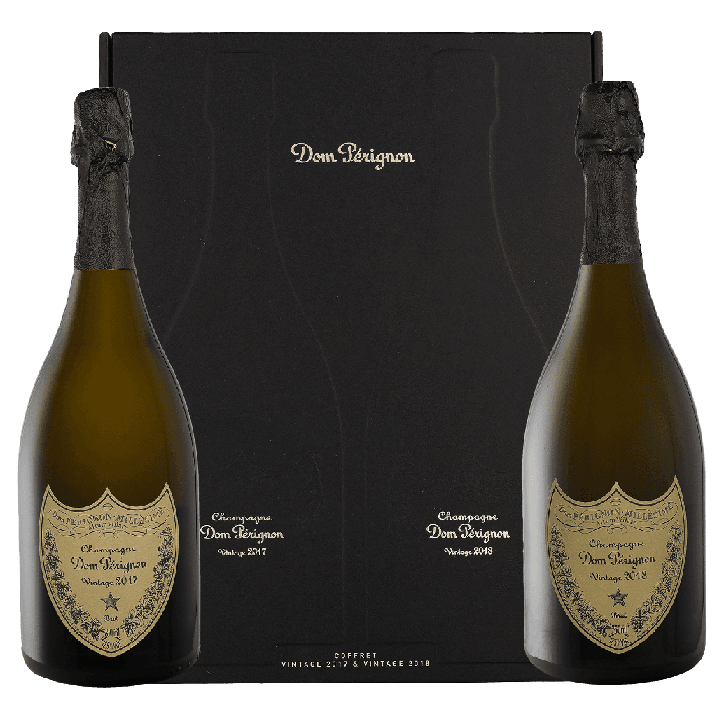 Dom Perignon Brut + Dom Perignon Brut 2018 (2x75cl) 1.50 liter