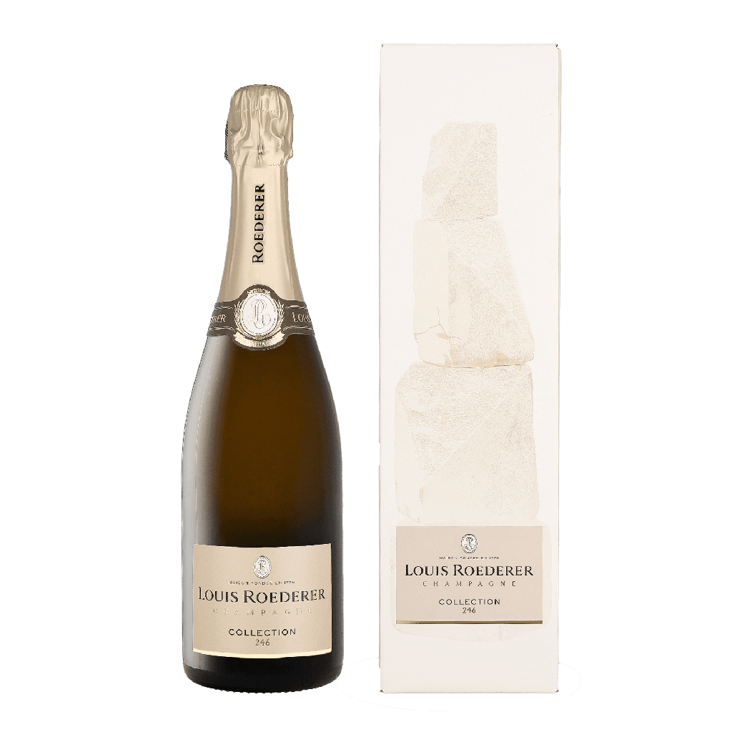 Louis Roederer Brut Collection 246 + GB 0.75 liter