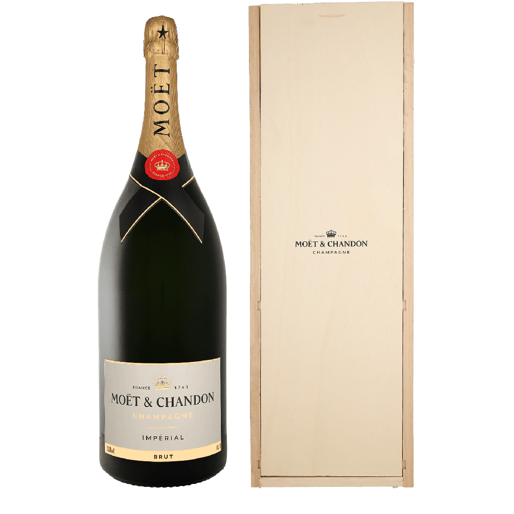 Moet & Chandon Brut Imperial Methusalem + Wood GB 6 liter