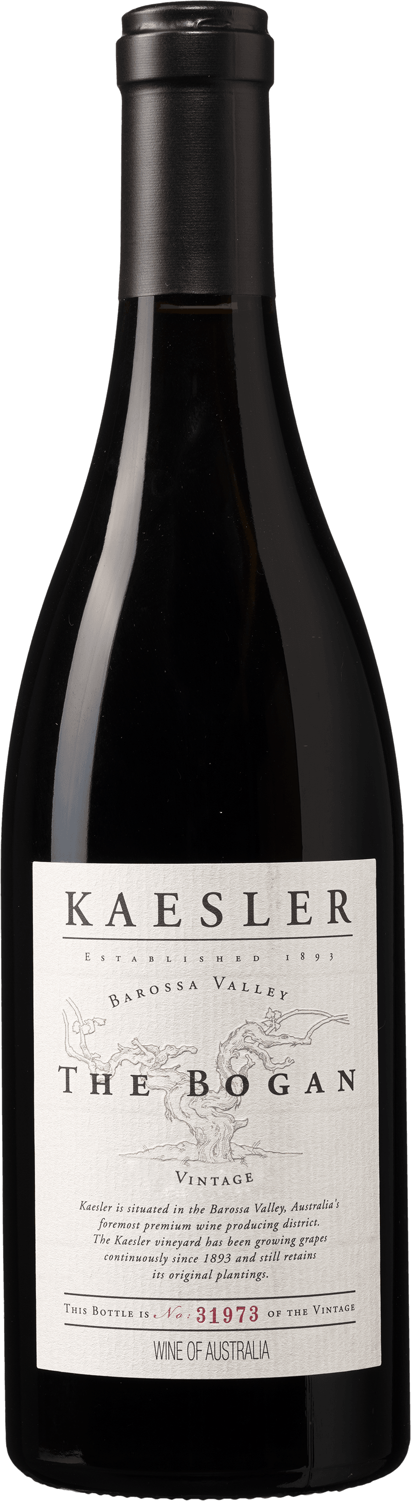 Kaesler The Bogan Shiraz Barossa Valley