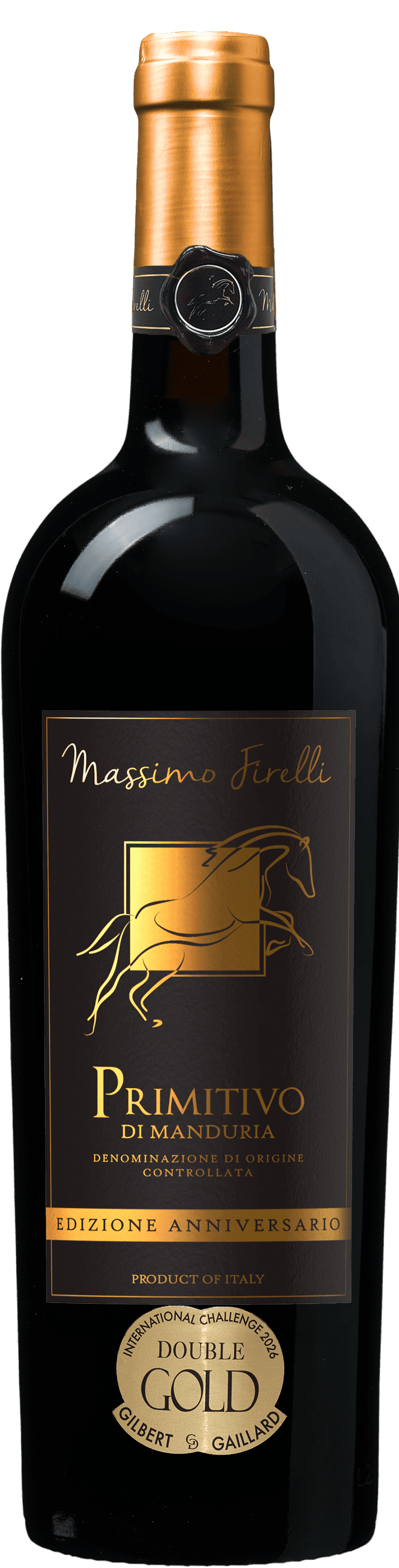 Massimo Firelli Primitivo di Manduria Edizione Anniversario