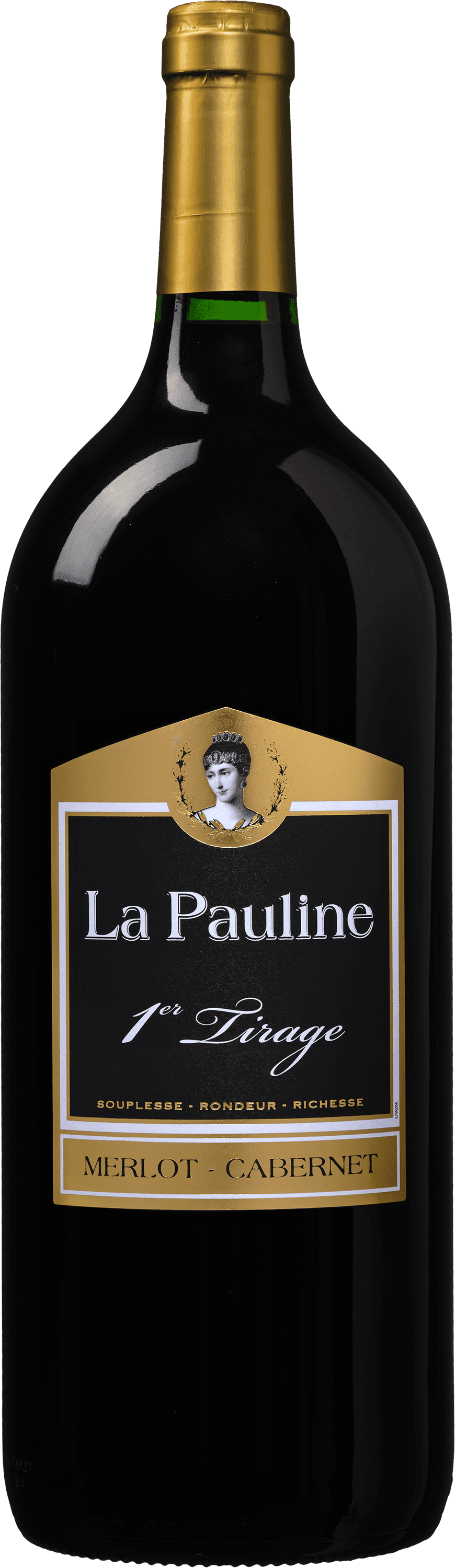 La Pauline 1er Tirage Merlot Cabernet Magnum
